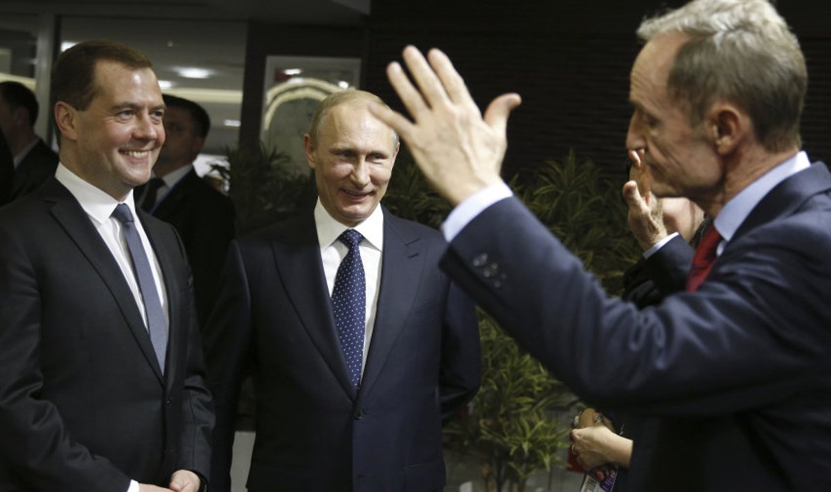 Medvedev, Putin ja Killy