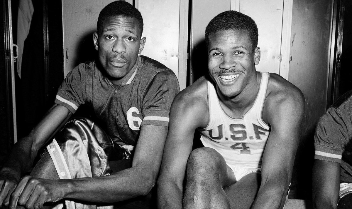 Celticsi legendid Bill Russell ja K.C. Jones