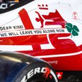 PILTUUDIS | Kimi Räikkönen saadetakse lõbusa sõnumiga pensionile