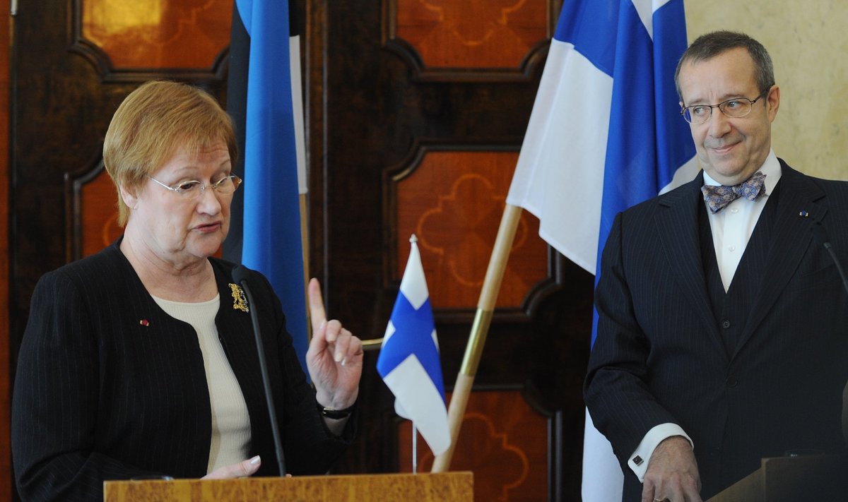 Eestis oli visiidil Soome president Tarja Halonen. Riigipea ametiaega lõpetav Tarja Halonen kohtus president Toomas Hendrik Ilvesega
