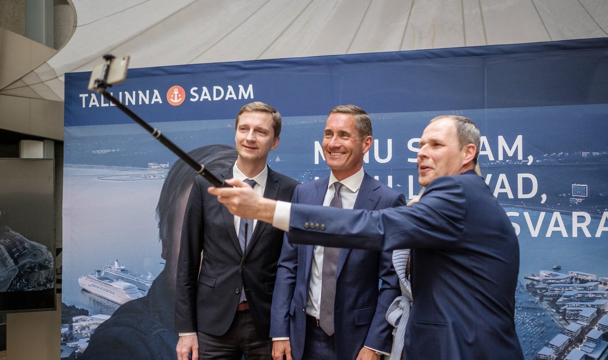Tallinna Sadama juhid teavitasid avalikkust Tallinna Sadama börsile mineku plaanidest.