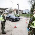 На границе Эстонии и Латвии временно введен пограничный контроль