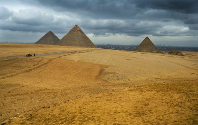 Ainus säilinud maailmaime - Giza püramiidide kompleks.