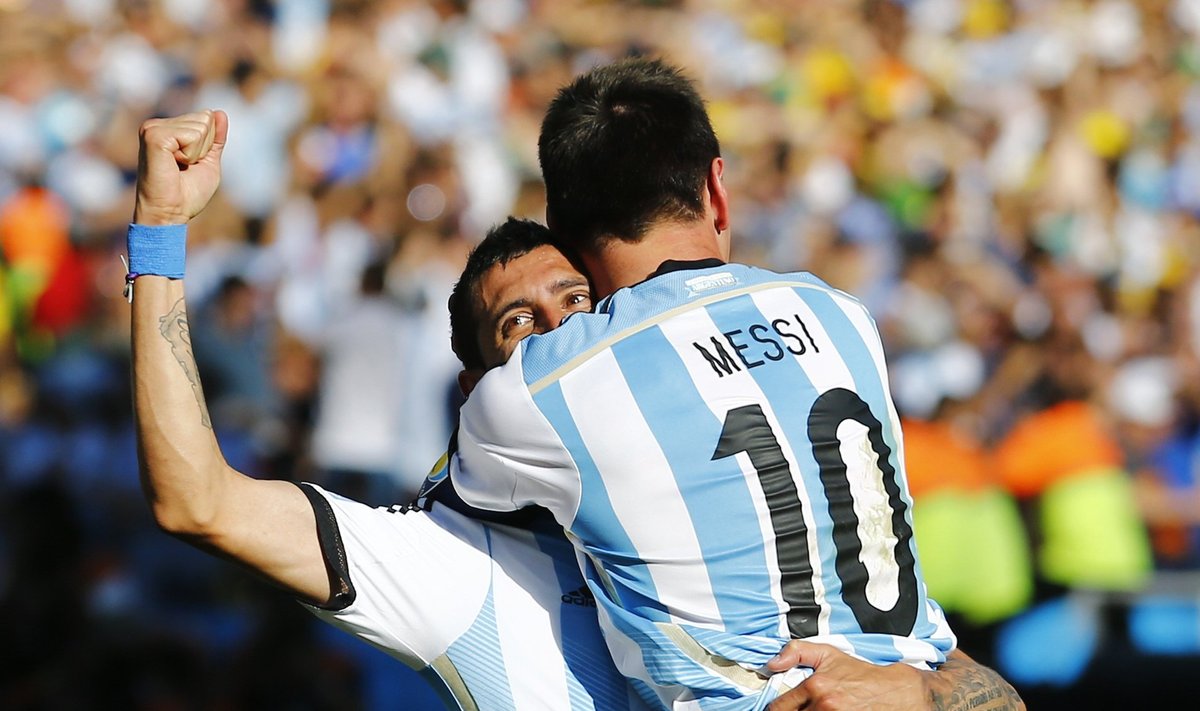 Angel di Mara ja Lionel Messi