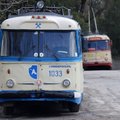 Vene soomusauto Tigr rammis Krimmis trolli