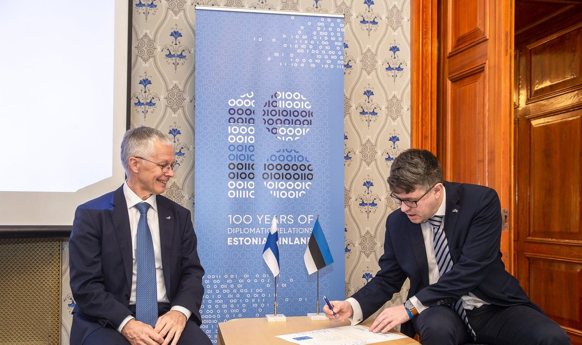 Eesti ja Soome vaheliste diplomaatiliste suhete sõlmimise 100. aastapäev