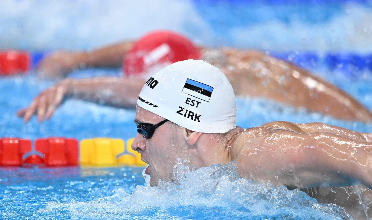 Kregor Zirk tegi ujumise Doha MM-il ajalugu.