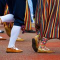 Padise rahvatantsijad osalevad Eesti-Soome ühisel tantsupeol