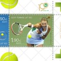 Eesti tennise liidu 100. sünnipäeva postmarkidel figureerivad Kanepi ja Kontaveit