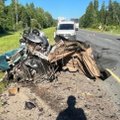 ФОТО | Микроавтобус, ехавший из Эстонии, попал под Кингисеппом в чудовищную аварию: погибли две женщины, шесть человек в тяжелом состоянии в больнице