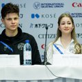 FOTOD | Eesti koondis loodab iluuisutamise juunioride maailmameistrivõistlustel koduseinte toele