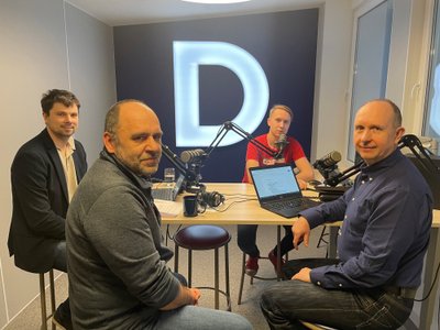 Podcast "Istmesoojendus", Elar Tamme, Taavi Kiibus, Veli Valentin Rajasaar ja Indrek Jakobson