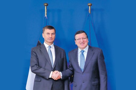 Andrus Ansip ja José Manuel Barroso