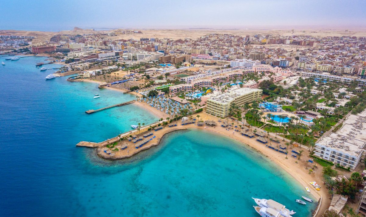 TURISTIDE LEMMIK: Hurghada rannik Egiptuses.