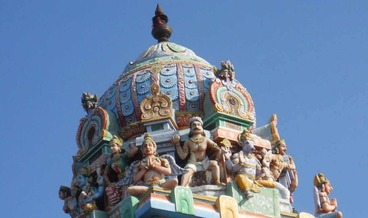 Hindu tempel. Foto illustratiivne
