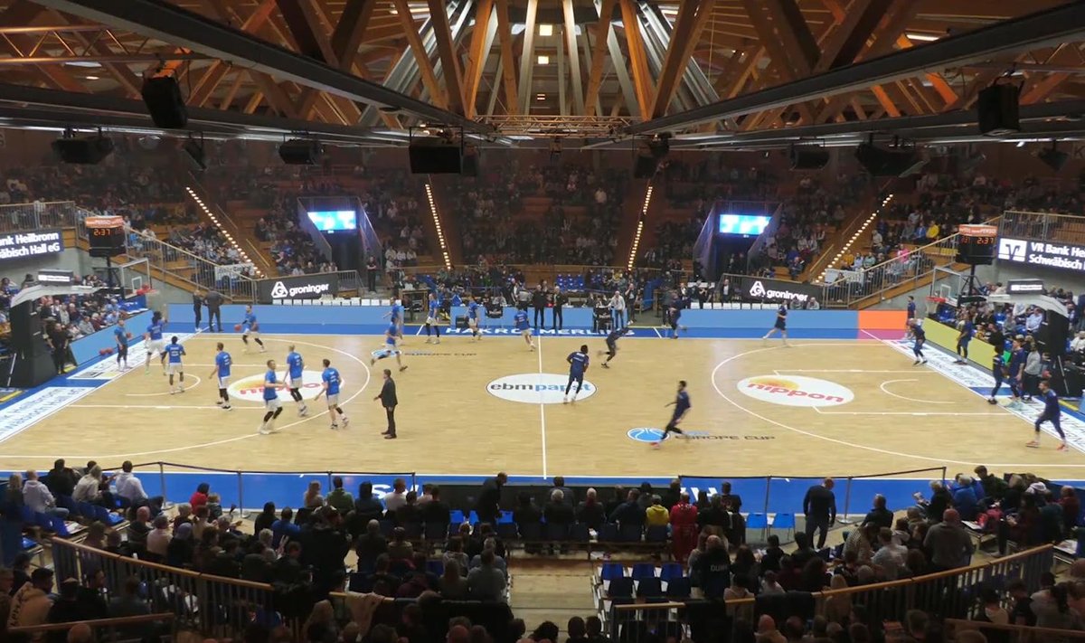 Korvpall: HAKRO Merlins Crailsheim - BC Kalev/Cramo