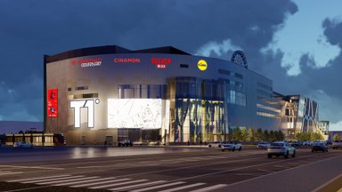 ЭСКИЗ | Новый магазин Lidl в T1 будет расположен на первом этаже