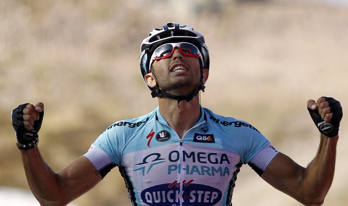 Dario Cataldo võitis 2012. aastal Vueltal etapi