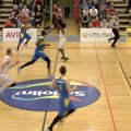 DELFI VIDEO | Ventspilsi mängumees tabas Rapla vastu viimase sekundi viske oma väljakupoolelt