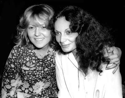 Brenda Vaccaro ja Diane Von Furstenberg 1977. aastal Studio 54's.