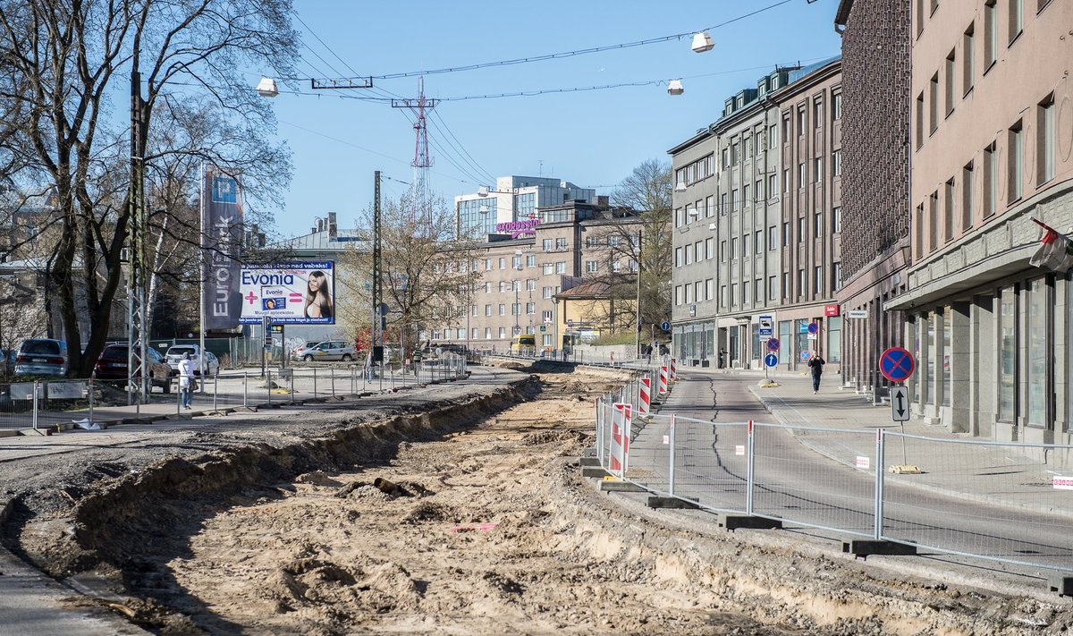 Pärnu maantee remont