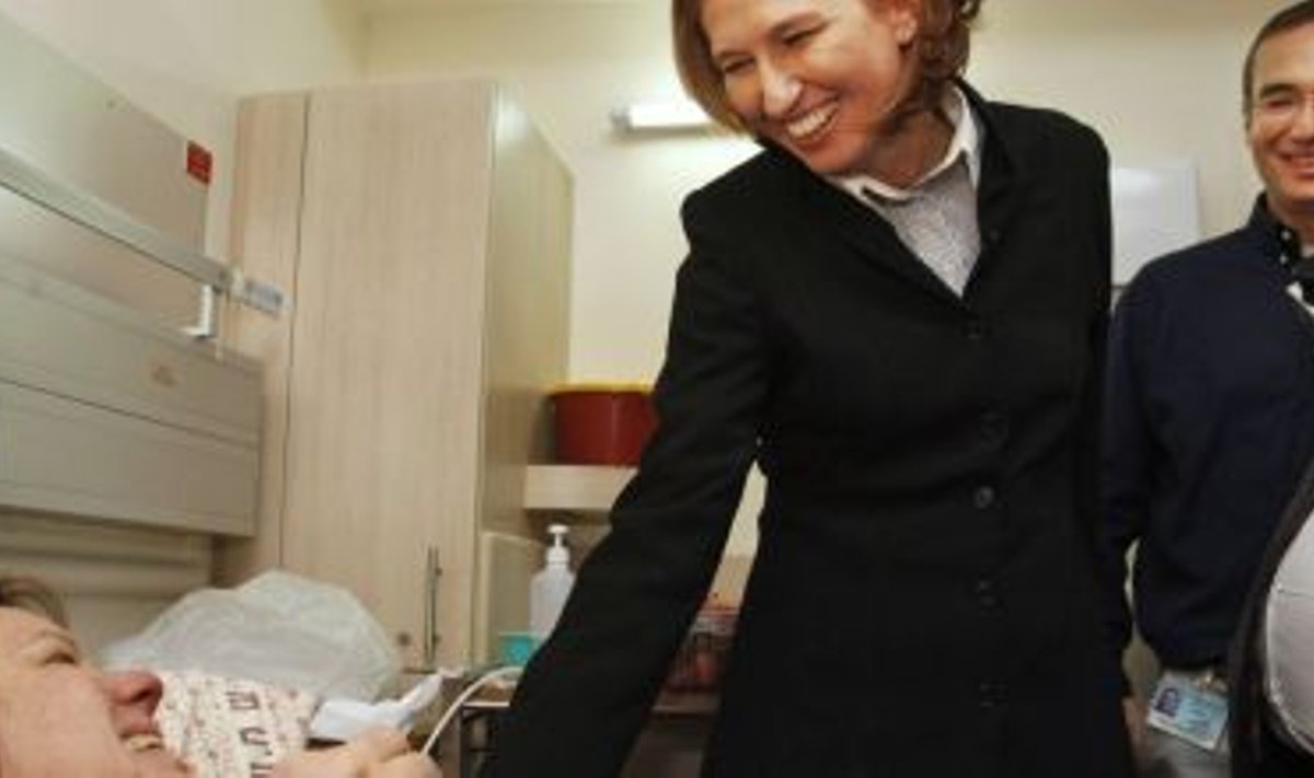 Iisraeli peaministri kt Tzipora Livni haiglas vene turistiga