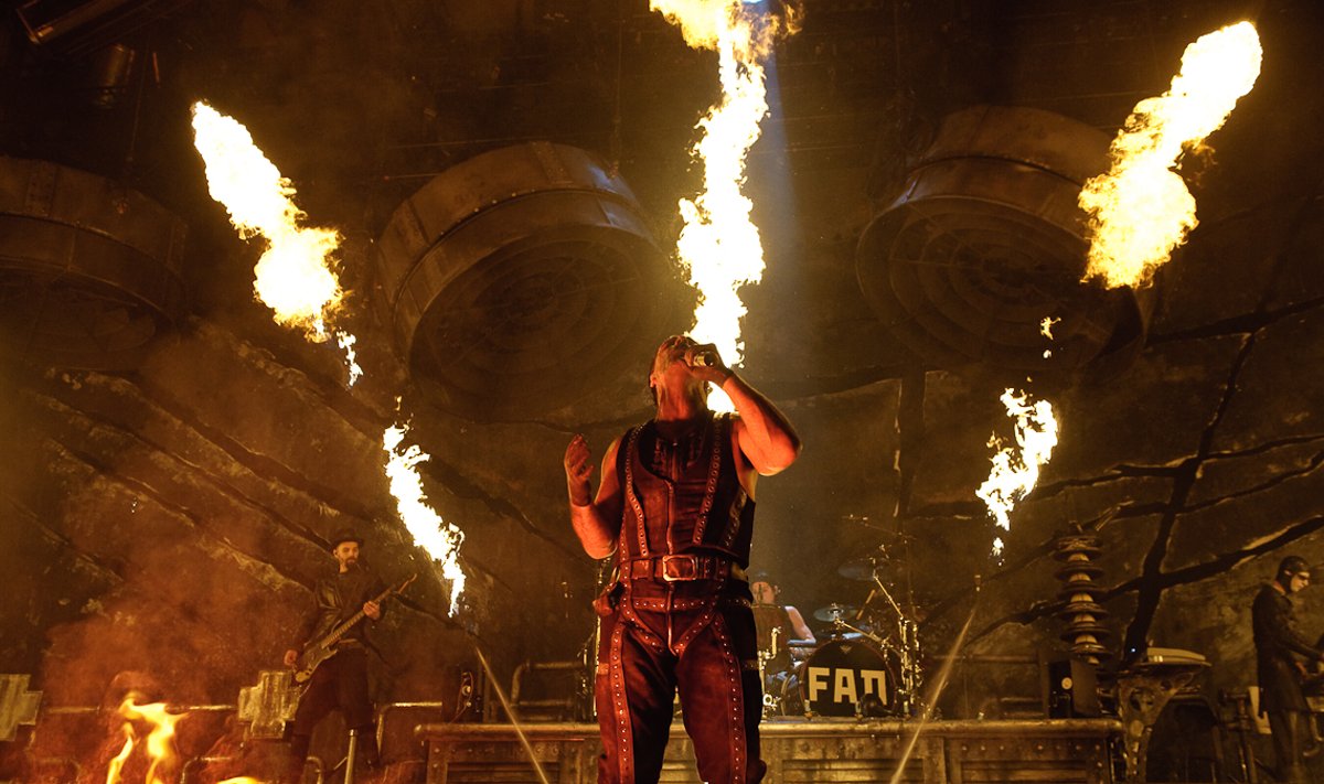 Rammstein esines Tallinnas viimati 2010. aastal. Foto: Mart Sepp