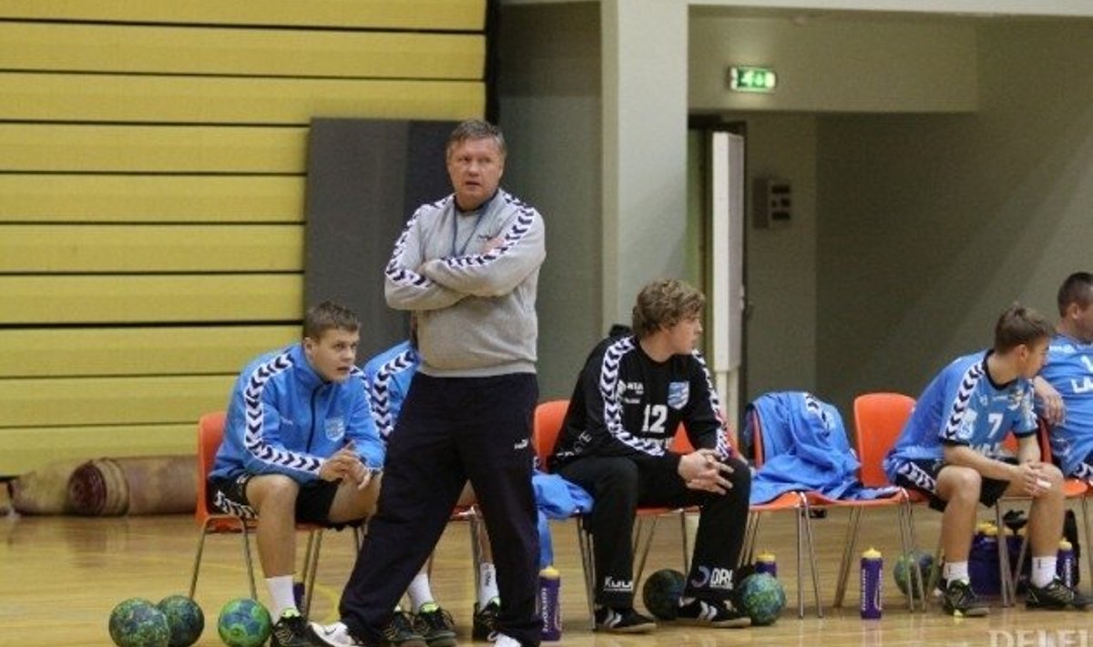 HC Kehra peatreener Jüri Lepp.