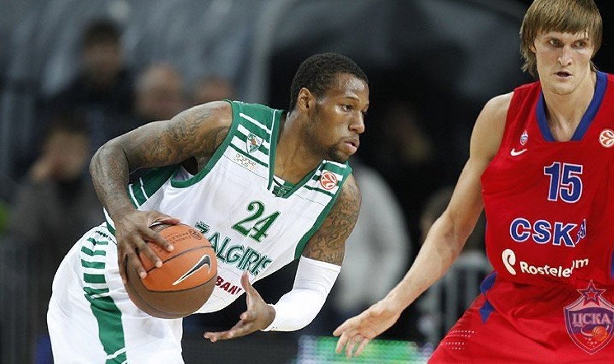 Sonny Weems ja CSKA-st NBA-sse siirdunud Andrei Kirilenko, Foto: cskabasket.com