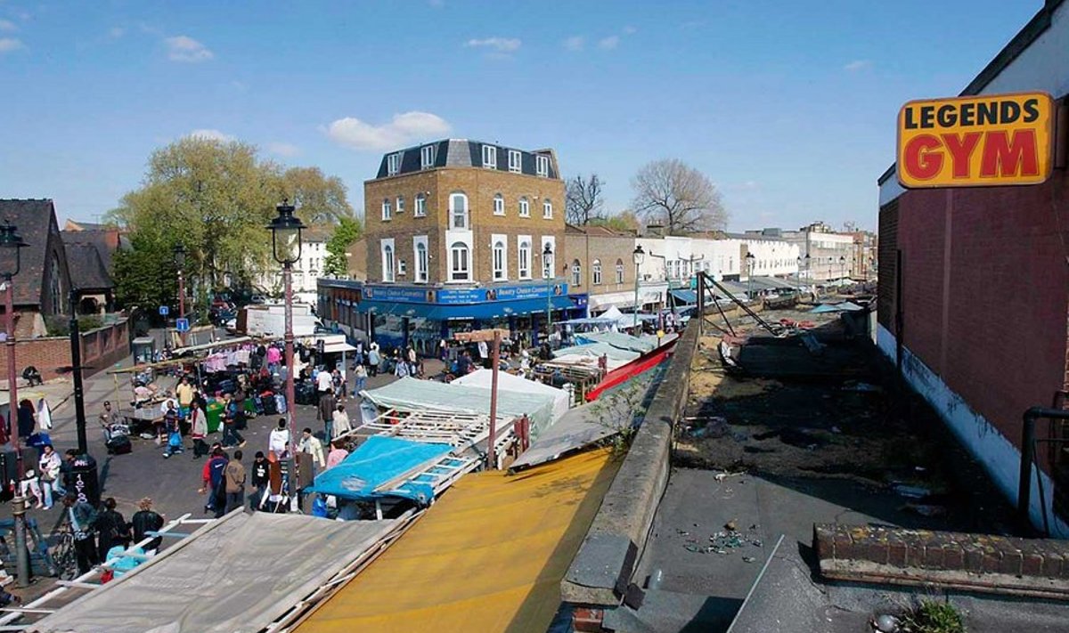 Dalston: üks Londoni 35 olulisemast keskusest linna kirdeosas. (Foto: Topfoto/Scanpix)