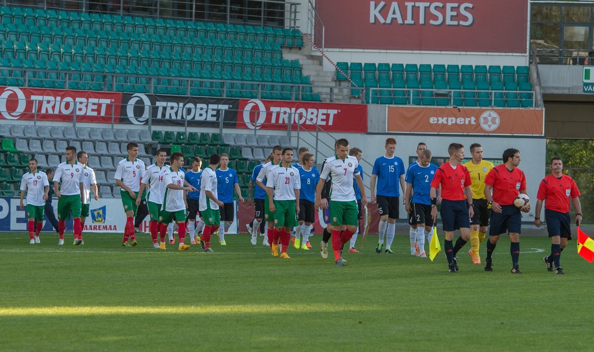 Eesti - Bulgaaria U21 EM valikmäng jalgpallis