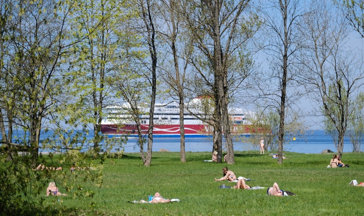 Soe rannailm kostitas tallinlasi ka 2018. aasta mais.