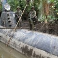 Colombia armee leidis narkolastis allveelaeva