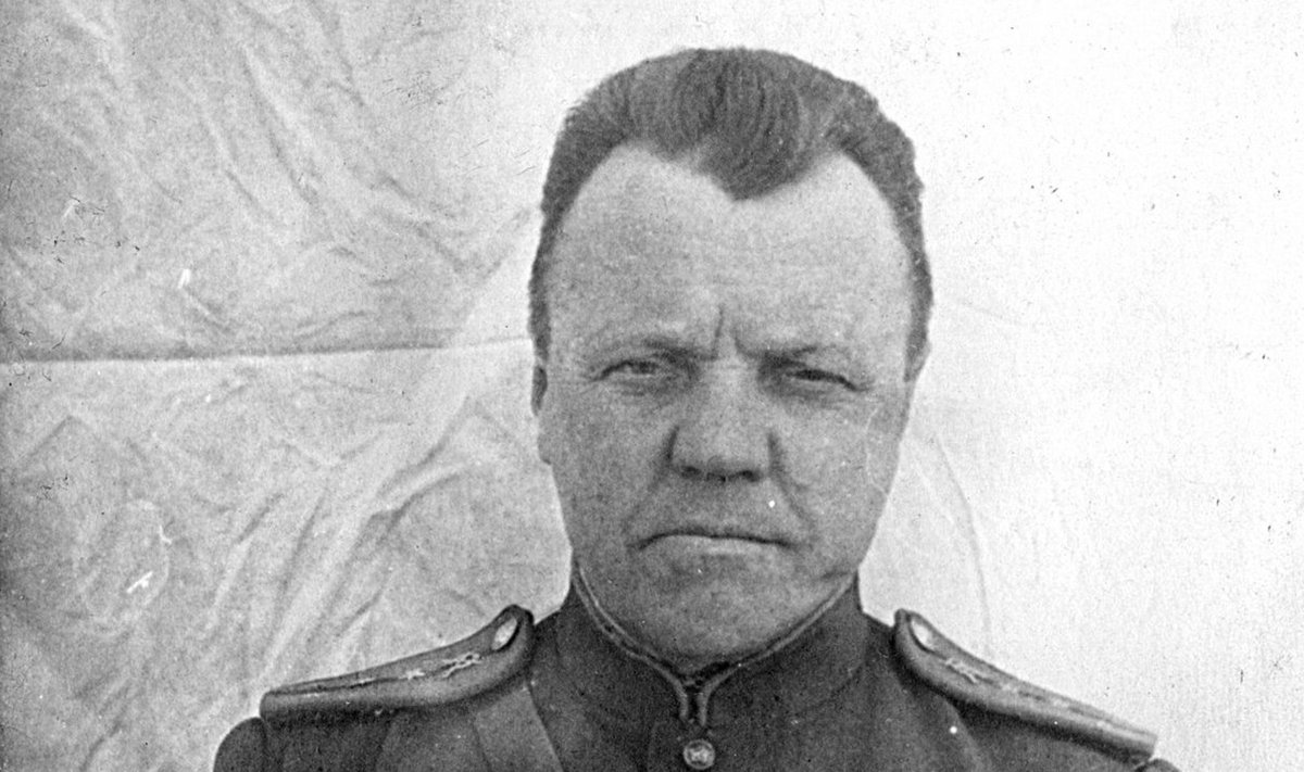 Leitnant Janis Grinvalds 1944. aastal.