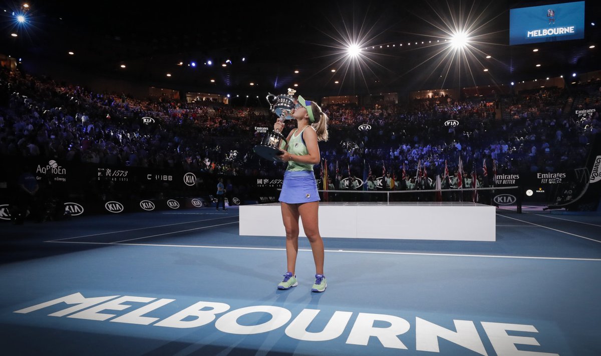2020. aasta Australian Openi naisüksikmängu tšempion Sofia Kenin.