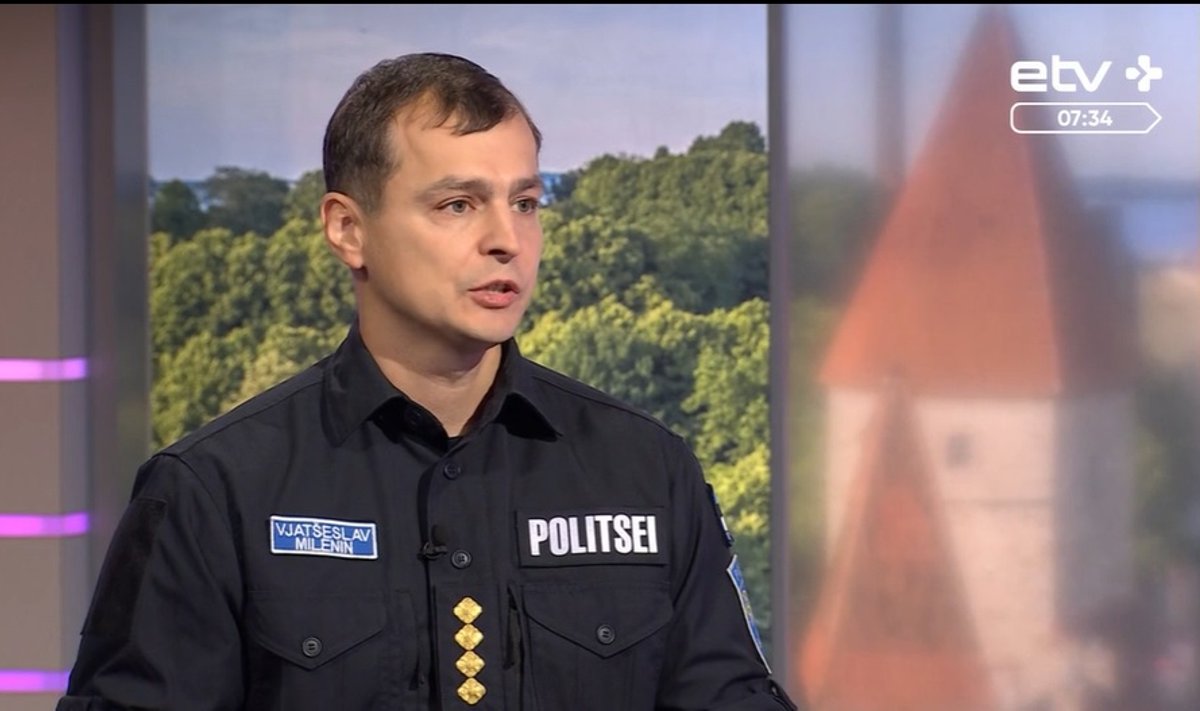 Капитан полиции Вячеслав Миленин.