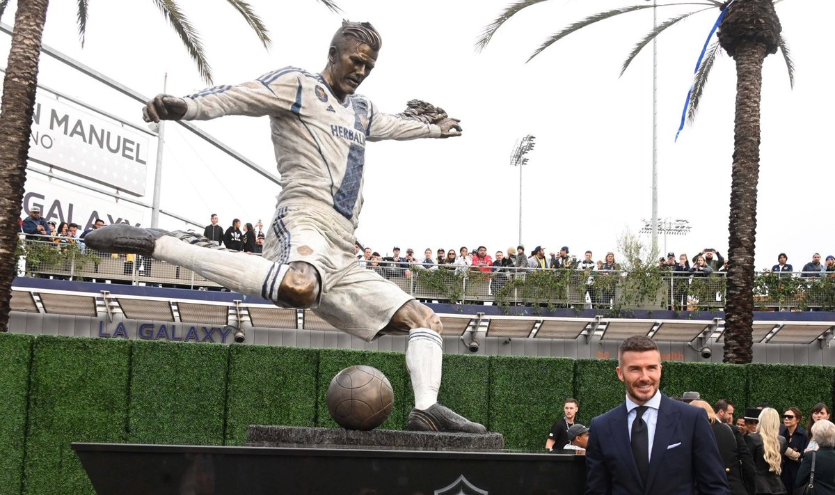 David Beckhami skulptuur