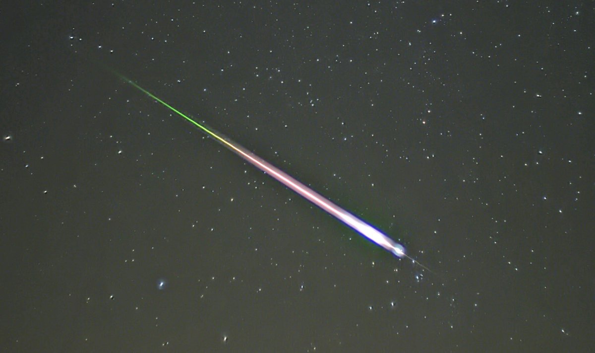 Meteoor taevas aastast 2009. 