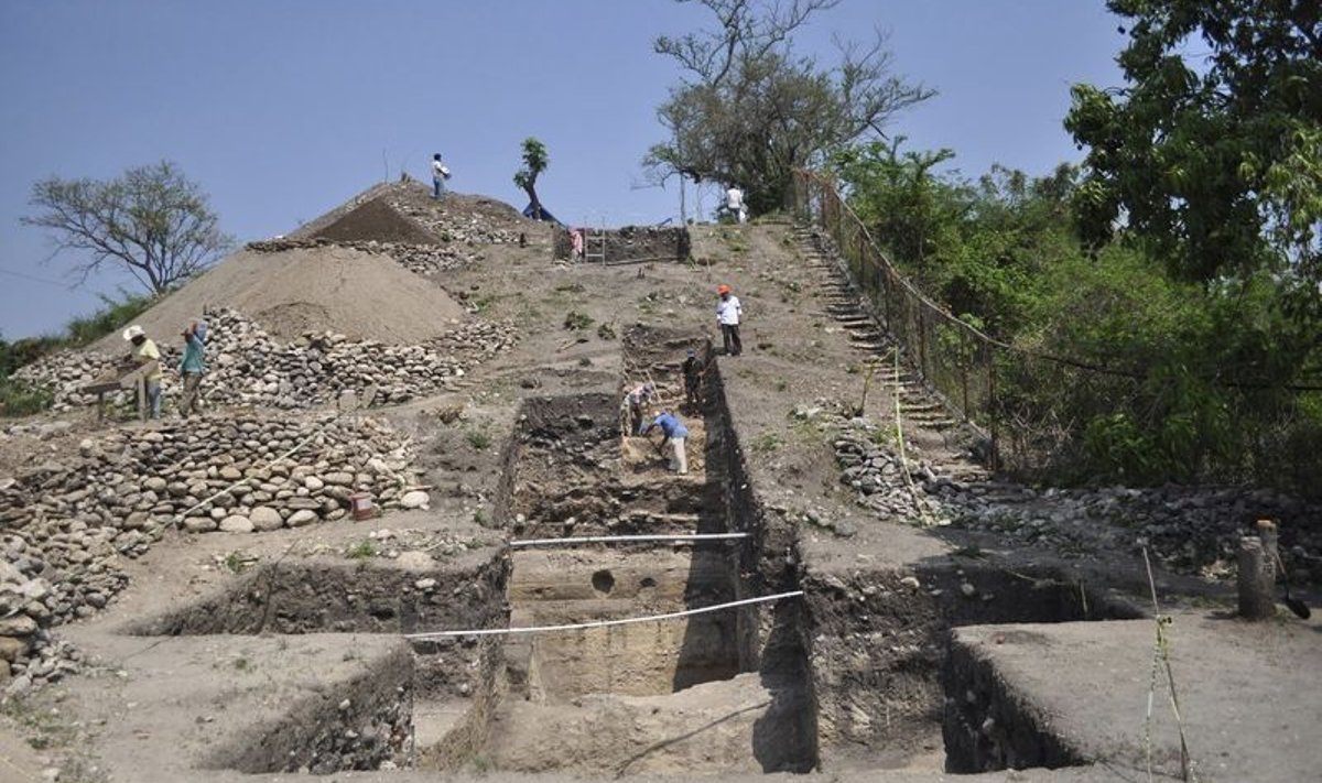 Mehhiko lõunapiirkonnas avastatud 2700 aasta vanune hauakamber