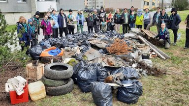 Добровольцы объединяют усилия для поддержания чистоты в Ласнамяэ