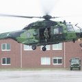 FOTOD: Soome maaväe ülem lendas Kevadtormiga tutvuma