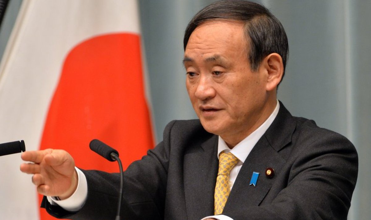 Jaapani valitsuskabineti peasekretär Yoshihide Suga