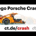 VIDEO: Mis juhtub, kui Lego-Porsche kiirusel 46 km/h vastu seina põrutab?
