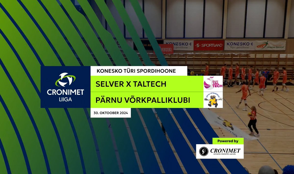 Selver x TalTech vs Pärnu Võrkpalliklubi