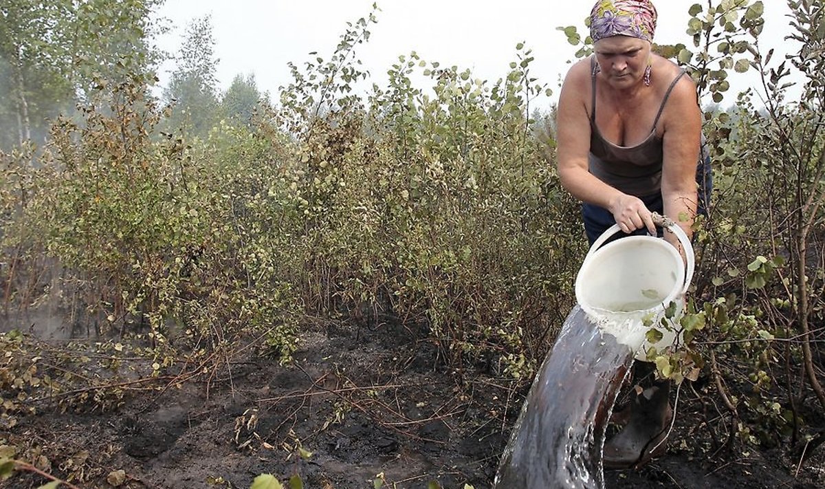 Metsatulekahju kustutamine Venemaal