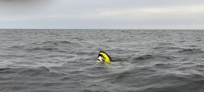 Ruhnu vabatahtlik merepäästja Heiki Kukk oma meeskonnaga leidis jetid paar tundi hiljem, kuid mehi mitte.