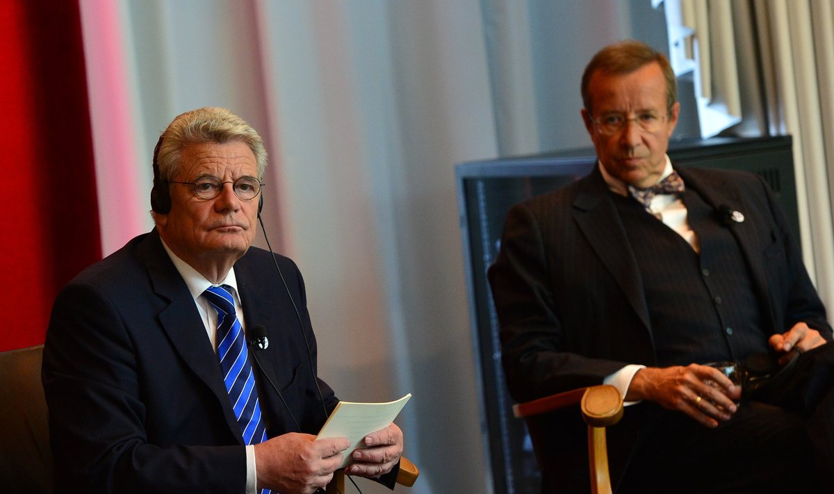 Presidendid Joachim Gauck ja Toomas Hendrik Ilves