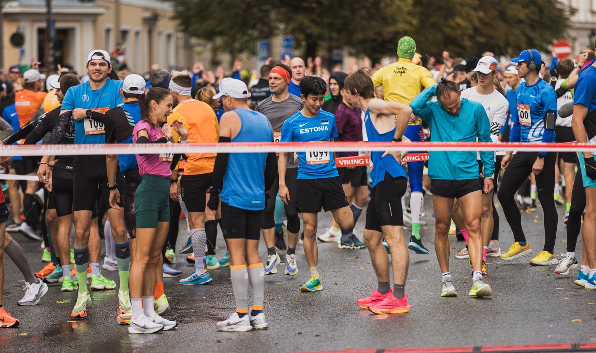 Tartu linnamaratonil osalejad
