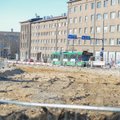 FOTOD: Pärnu maanteel ei hakatud ka täna ehitama