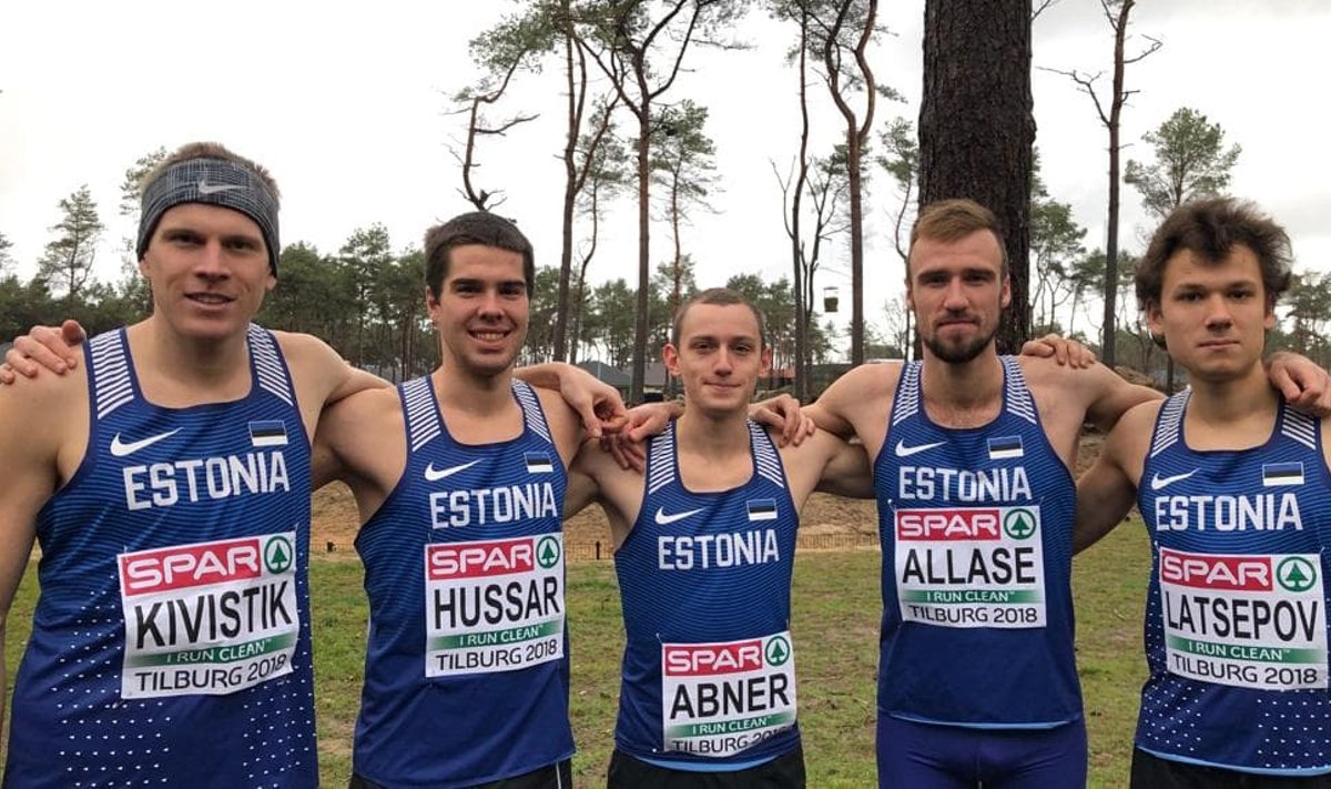 Murdmaajooksu EM-il 2018 võistelnud Eesti koondis